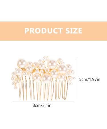 Didiseaon Hair Accessories Women Hairpins Hair Comb Elegant Headdress Fashion Headwear Hair Insert Comb - Buy Online on GoSupps.com