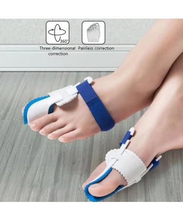 Urisgo Hallux Valgus Correction: Orthopedic Bunion Rail for Great Toe Pain Relief & Support - 2 Pieces for Day/Night Use - Buy Online on GoSupps.com