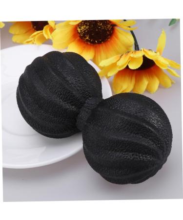 Magiclulu Massage Ball - Happy Life Black-Ish Pain Relief & Shoulder Roller | Premium Yoga Double Ball for Optimal Relaxation - Buy Online on GoSupps.com