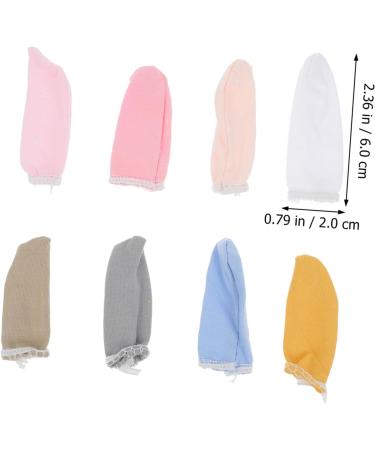 FRCOLOR 30pcs Cotton Finger Cots - Protective Fingertip & Toe Sleeves for Ultimate Comfort & Sweat-Absorption - Buy Online on GoSupps.com