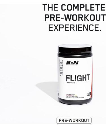 Bare Performance Nutrition Flight Pre Workout - Energy, Focus & Endurance Formula with Caffeine Anhydrous, DiCaffeine Malate & N-Acetyl Tyrosine - Blue Raspberry (30 Servings) - Buy Online on GoSupps.com