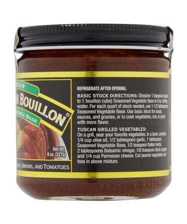 Better Than Bouillon Vegetable Base 8 Ounce - Buy Online on GoSupps.com