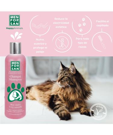 Menforsan Chats Fraise 300ml - Premium Animal Shampoo | International Shipping Available - Buy Online on GoSupps.com