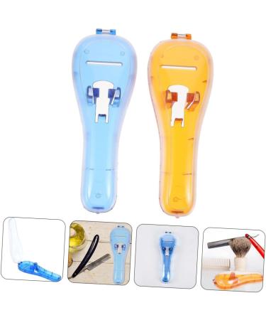 Plafope Razor Storage Box - Travel Case Holder for Men's Razors & Shavers | 2-Pack Durable Organizers - Buy Online on GoSupps.com