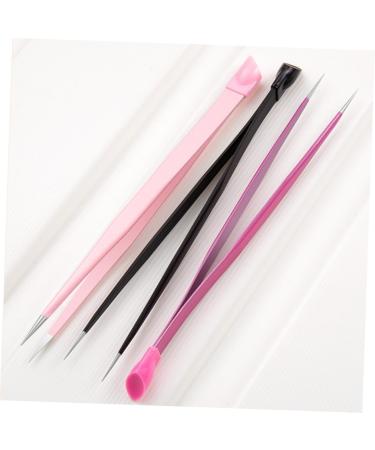 Stahad 3-Piece Straight Picker Nail Sticker Collecting Album & Hair Removal Tool for Eyelash Extensions - Buy Online on GoSupps.com