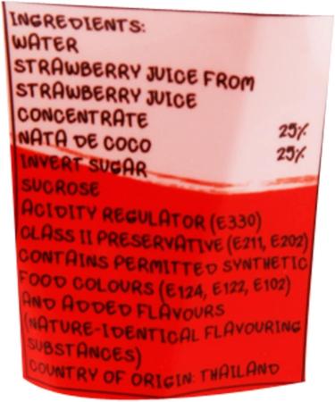  Mogu Mogu Nourriture Mogu Strawberry Gusto Drink with Coconut Water 320 ml - Buy Online on GoSupps.com