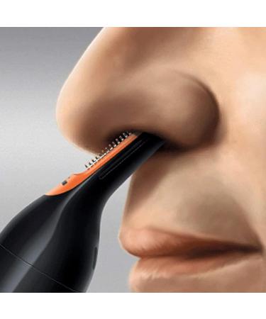 OUSIKA 3-in-1 Rechargeable Nose Hair Trimmer | Beard & Ear Hair Removal for Men | Eyebrow & Nose Hair Grooming Tool - Buy Online on GoSupps.com