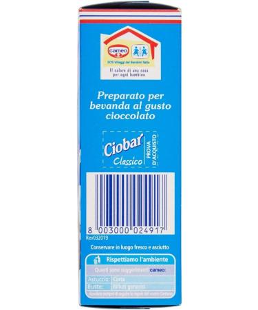 12x 5 cups Cameo Ciobar Classico hot chocolate hot chocolate 125g 12x5 bags - Buy Online on GoSupps.com