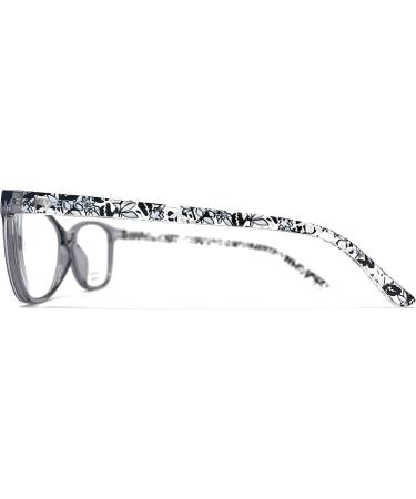 Venice ELIZABETH Women's Reading Glasses - High-Quality Modern Vintage +1.0 to +3.5 - Stylish Grey Frames - Buy Online on GoSupps.com