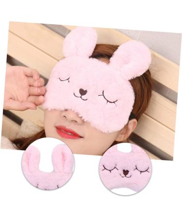 Buy 2pcs Plush Rabbit Eye Masks & Laniege Lip Sleeping Mask - Cute Travel Sleep Masks for Girls in Pink & Grey - Buy Online on GoSupps.com