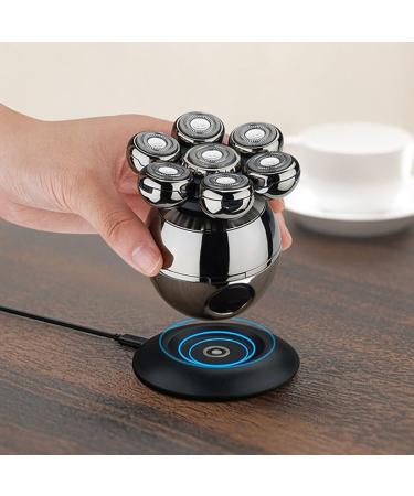 Portable LED Beard Trimmer Set for Bald Heads - Waterproof & Reusable Men's Shaver - Buy Online on GoSupps.com