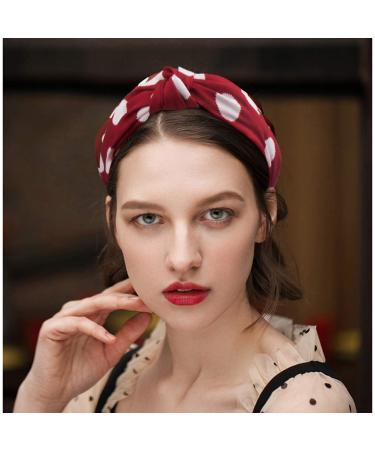 Boho Chic 12 Pack Knotted Headbands for Women - Fashionable Hair Accessories - Buy Online on GoSupps.com