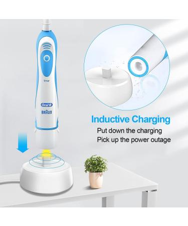 USB Electric Toothbrush Charger for Braun Oral-B 3757 | Waterproof Inductive Charging Base - Portable & Ideal for Travel - Buy Online on GoSupps.com