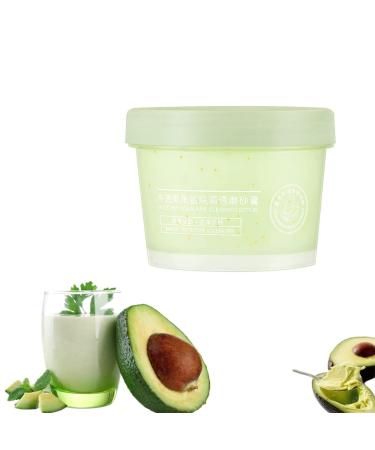 Squalane Reduce Celluli Body Scrub Organic Avocado Body Scrub Exfoliating Scrub for Dull Skin Smooth & Tight Body Scrub for Body Deeply Cleaning