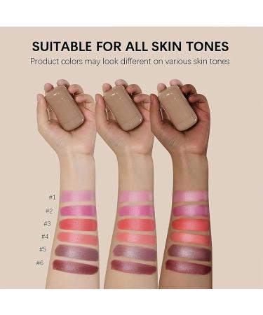 Multipurpose Long Lasting Smooth Blush Stick to Enhance Your Beauty Pocket Blush Stick for Cheeks Eyes and Lips Hydrating Formula Non-Greasy All-Day Wear Easy Application (03# 1 Pcs) 03# 1 count (Pack of 1) - Buy Online on GoSupps.com