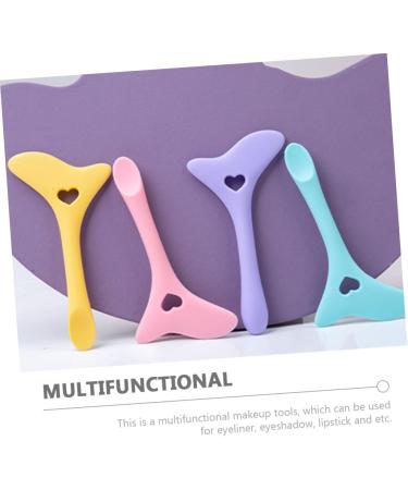 DRESSOOS Eyelashes Kit Eyeliner Aid Silicone Molds Eyeliner Stencils Reusable Eyeliner Applicator Tool Protection Spoon 11.7X5.9CM Violet - Buy Online on GoSupps.com