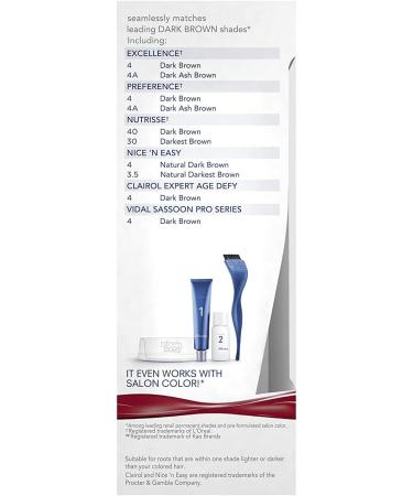 Clairol Nice 'n Easy Root Touch-Up #4 Dark Brown - Buy Online on GoSupps.com