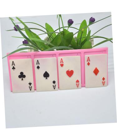 PRETYZOOM De Silicona para Gelatinas Silicone Mold Poker Baking Mold Playing Cards Cake Mold Modeling - Buy Online on GoSupps.com