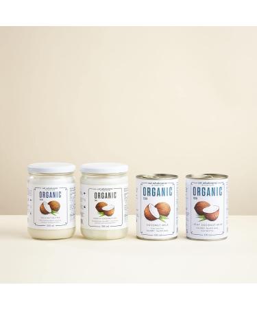 Eat Wholesome Organic Coconut Milk with No Guar Gum 400 ml (Pack of 6) 2.4 l (Pack of 1) - Buy Online on GoSupps.com