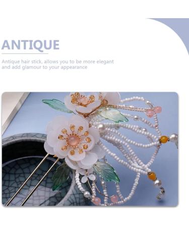 FRCOLOR Butterfly Flower Hairpin Hair Accessories Rhinestone Hair Clip Chinese Decor Decorative Hairpin Floral Hair Sticks for Buns Styling Hair Clips Fine China Imitation Pearls Miss - Buy Online on GoSupps.com