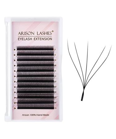 5D lashes extensions premade fans pre fanned volume lash extensions 5y-shape eyelash extension accessories of arison lashes (0.07c-11mm) 1 piece (1 Pack) 5Y-07c-11mm - Buy Online on GoSupps.com