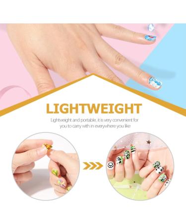 FOMIYES 5 Sets Children's Nail Art Toys Nail Kit for Kids Kid Nail Polish Kids Toys Kids Nail Kit Makeup Toys Toddler Nail Polish for Toddlers 3d Girl Birthday Present Plastic - Buy Online on GoSupps.com