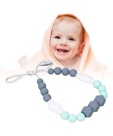 Colorful Silicone Teething Necklace: Safe and Comfortable Infant Teething Toy - Buy Online on GoSupps.com