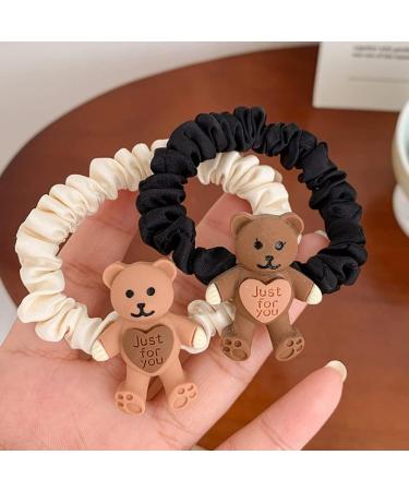 Non-Slip Cute Bear Hair Claw Hair Tie Small Catch Barrette No Slip Strong Hold Hair Jaw Clip Hair Accessories Barrettes Hair - Buy Online on GoSupps.com