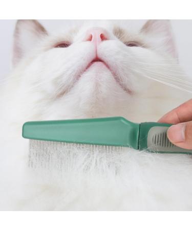 Peigne de Toilettage pour Animaux avec Poign e et Dents Fines Peigne Multifonction pour Chats et Chiens limine Poils Flottants et D m le - Buy Online on GoSupps.com