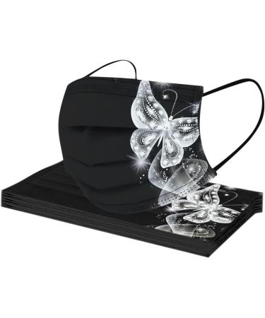 Winfer 50/100 Pieces Disposable 3-Layer Colored Mouth & Nose Protection - Breathable Masks for Adults - Z-04 - Buy Online on GoSupps.com