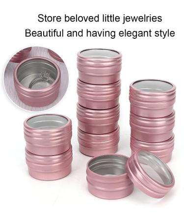 Nail Storage Box Delicate and Durable Rose Gold and Silver Color Protable Tocarry Nail Tip Box 35 Slots for Home Travel for Beloved Little(A set of 35 grids in rose gold + silver outer box) - Buy Online on GoSupps.com