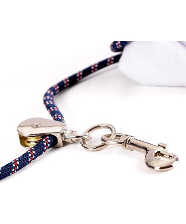 HORZE Adjustable Horse Training and Lunging Aid with Rear Fleece Cover Navy/Red US Horse - Buy Online on GoSupps.com