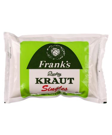 Frank's Sauerkraut Singles, 1.5 Ounce (18 Pack)