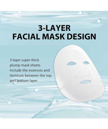 Lululun Pure Balance Cloth Masks - Daily Use Balancing Face Masks Set with Cranberry Extract (36 Sheets) | Shop Internationally - Buy Online on GoSupps.com