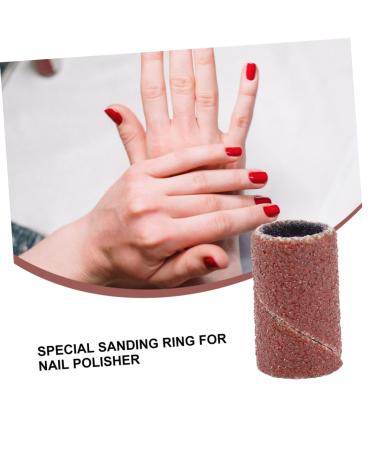FOMIYES 100pcs Cylindrical Polishing Grinding Polisher Medium Sanding Band Ceramic Drill Bit Grit Woodcarving Sanding Grit Sanding Bands Manicure Sanding Bands Nail Grinding Head medium As Shown - Buy Online on GoSupps.com