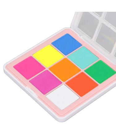 9 Colors Face & Body Paint Palette | Quick-Drying Bright Colors Art Kits for All Skin Types - Buy Online on GoSupps.com