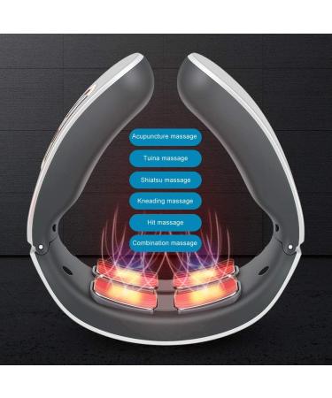 Electric Neck Massager Pulse | Cervical Pain Relief & Health Tool | USB Rechargeable - Buy Online on GoSupps.com