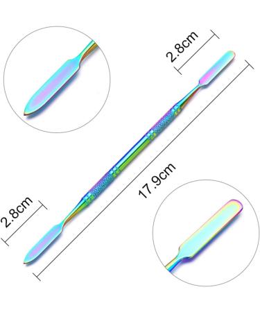 Nail Cleaning Tool Multifunctional Professional Lightweight Gel Polish Remover Stainless Steel Cuticle Pusher Nail Art Tools G - Buy Online on GoSupps.com