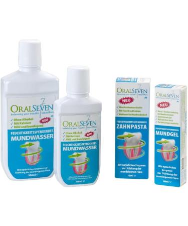 Oral Seven Mouthwater 500ml - Refreshing Mouthwash for Fresh Breath | International Shipping Available - Buy Online on GoSupps.com