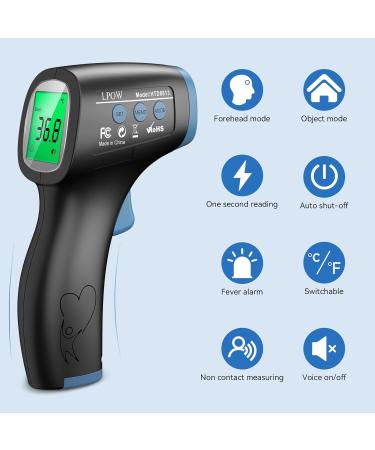 LPOW Contactless Digital Infrared Thermometer for Babies & Adults - Precision Fever Alarm & Fast Measurement - Buy Online on GoSupps.com