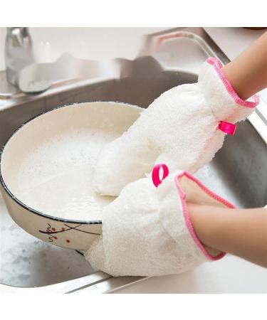 MBNVBNM Cleaning gloves Bamboo Fiber Dishwashing Gloves Dishwashing Oil Household Cleaning Waterproof Gloves Single Person 1pc - Buy Online on GoSupps.com