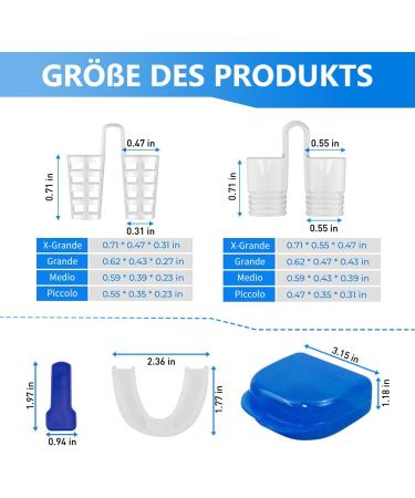 Anti Snoring Device | Reusable Snoring Stopper for Instant Relief & Better Sleep - Buy Online on GoSupps.com