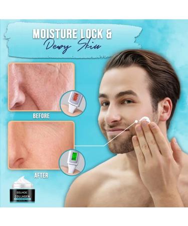 TTNC EELHOE Collagen Men's Anti-Aging Wrinkle Cream 50g - Skin Firming & Moisturizing Lotion for Men - 2PCS - Buy Online on GoSupps.com