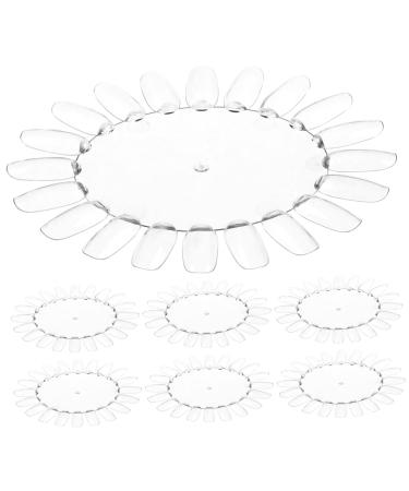 Healeved Healeved 10 Nail Art UV Nail Art Nail Art UV for nails transparent clear nail sticks Exercise builder Polish nail color chart nail color board display of the color of the nail