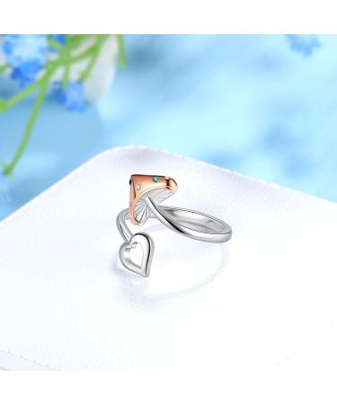 Cute Cat Necklace with Sparkling Zirconia Crystal Birthstone Pendant Necklace for Girls Womens White Gold Over 925 Sterling Silver Animal Necklace Birthstone Jewelry Sweet Present Girlfriend Sisters C Mushroom Ring - Buy Online on GoSupps.com
