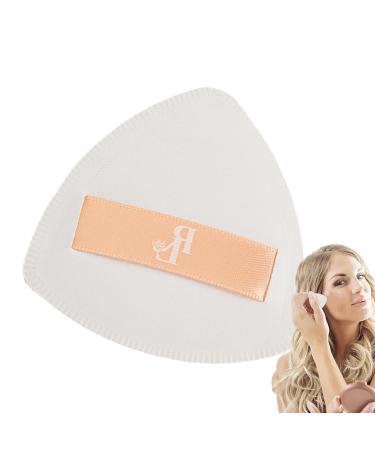 Nuyhadds Makeup Sponges for Foundation Foundation Puff Powder Puff Makeup Pad for Wet and Dry Application - Practical Efficient Foundation Cushion Tassel Triangular Powder Puff for White Pineapple (Boxed)
