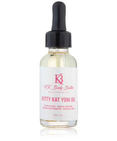 KK Yoni Oil Feminine Oil with Rose Petals Organic Product PH Balance Moisturizer Soothes Ingrown Hair Soothes Razor Bumps Intimate Oil Made in The USA