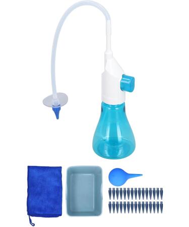 Buy Ear Irrigation Flushing System | Ear Washer Kit with 30 Nozzles for All Ages (Blue) - Fast International Shipping - Buy Online on GoSupps.com