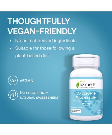 EZ Melts B12 Sublingual Vitamin and Dissolveable Calcium and Magnesium Supplement Bundle - Buy Online on GoSupps.com