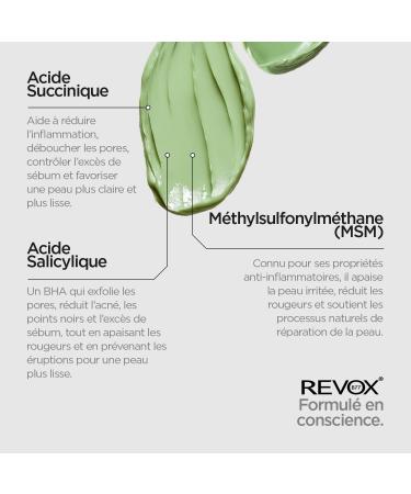  REVOX B77 REVOX B77 - Just Succinic Acid 30ml Anti-Blemish Cream Cuuccinic Acid & Salicylic Acid Cleans Pores Reduces Dark Spots Soothes Skin Reduces Redness Regulates - Buy Online on GoSupps.com